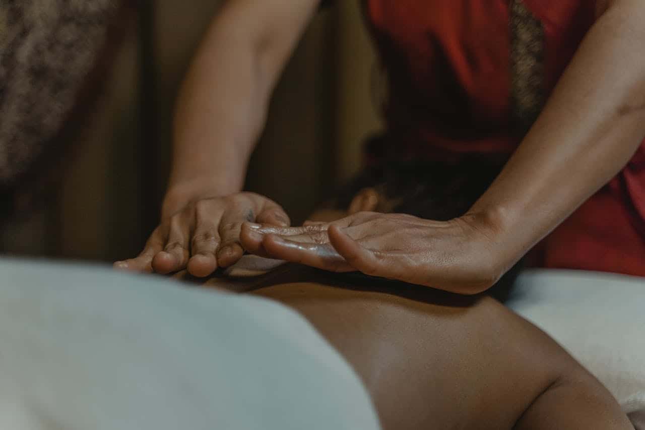 Experience ultimate relaxation with this soothing massage therapy session.